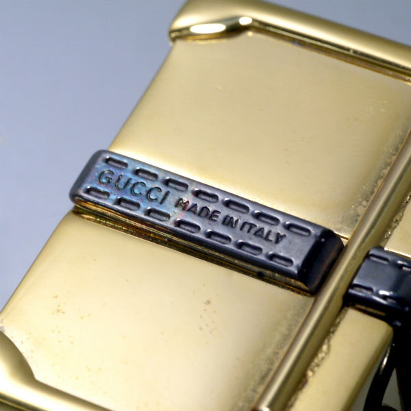 GUCCIグッチ　ピルケース　❤︎ OLD Gucci レア！トランク型ピルケース（ゴールド/箱付き