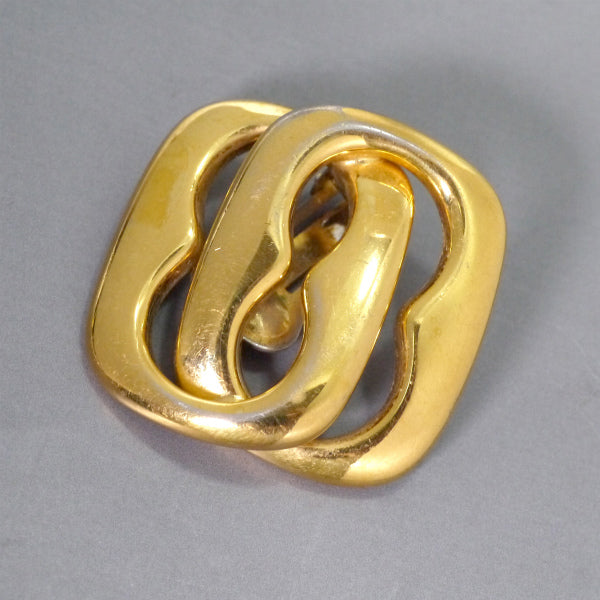 GUCCI  92年製 大ぶりイヤリング（ゴールド）