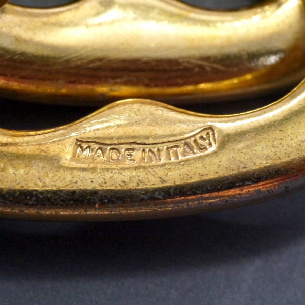 GUCCI  92年製 大ぶりイヤリング（ゴールド）