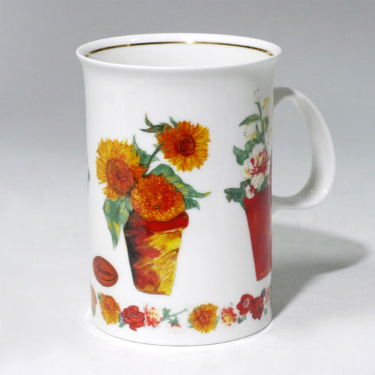 OLD GUCCI 花柄デザイン マグカップ（白）