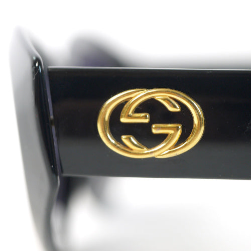 OLD Gucci  ダブルGサングラス(ケース付き/黒)