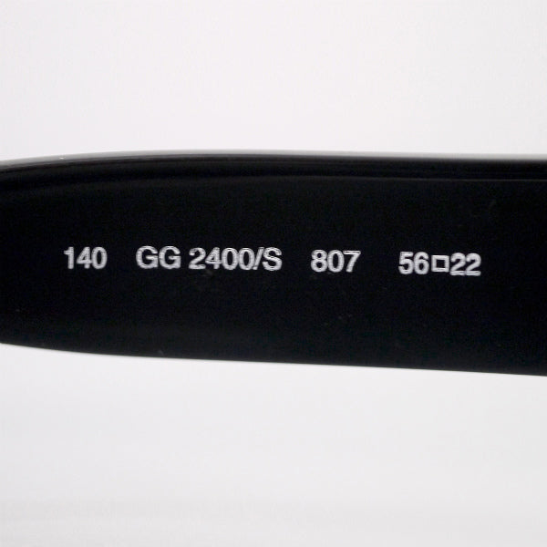 OLD Gucci  GGマークサングラス(黒)