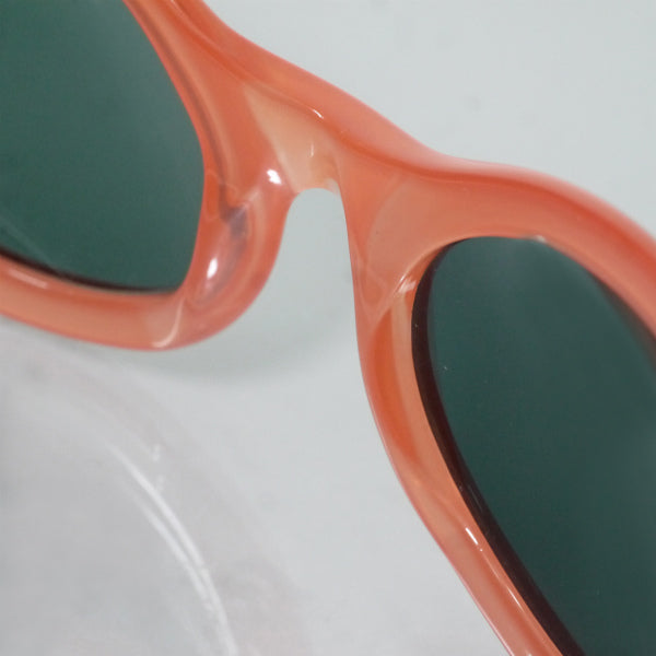 OLD Gucci  ダブルGサングラス(ケース付き/クリアレッド)