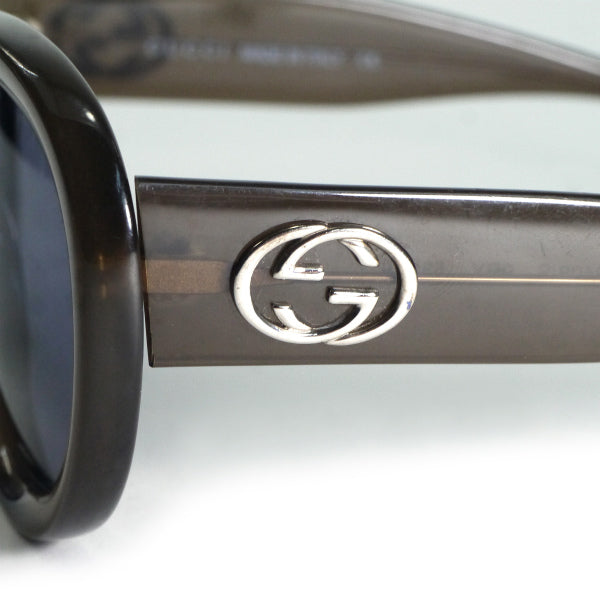 OLD Gucci  ダブルGサングラス（クリアブラウン）