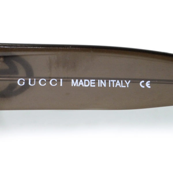 OLD Gucci  ダブルGサングラス（クリアブラウン）