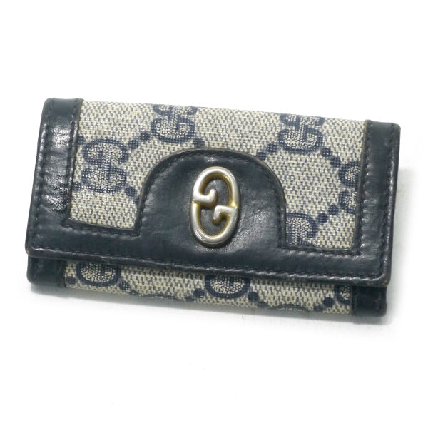 OLD Gucci 4連キーケース（青）