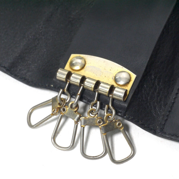 OLD Gucci ＜訳あり＞　シェリー4連キーケース（青）