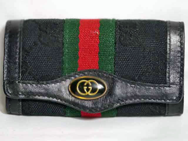 OLD Gucci キーケース（黒）