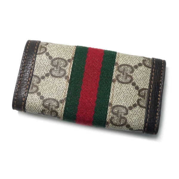 OLD Gucci シェリー6連キーケース（茶）