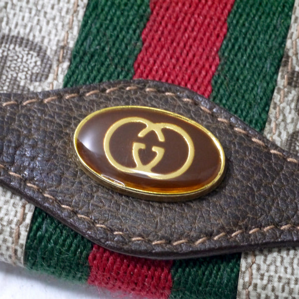 OLD Gucci シェリー6連キーケース（茶）