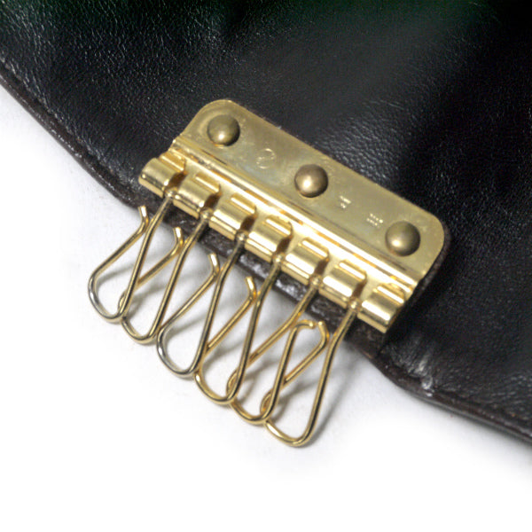 OLD Gucci シェリー6連キーケース（茶）