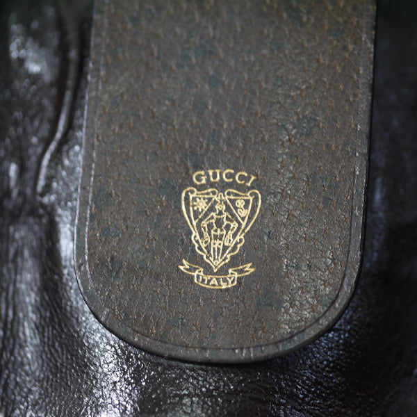 OLD Gucci シェリー4連キーケース（茶）