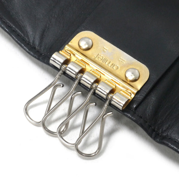 OLD Gucci レザー4連キーケース（黒）