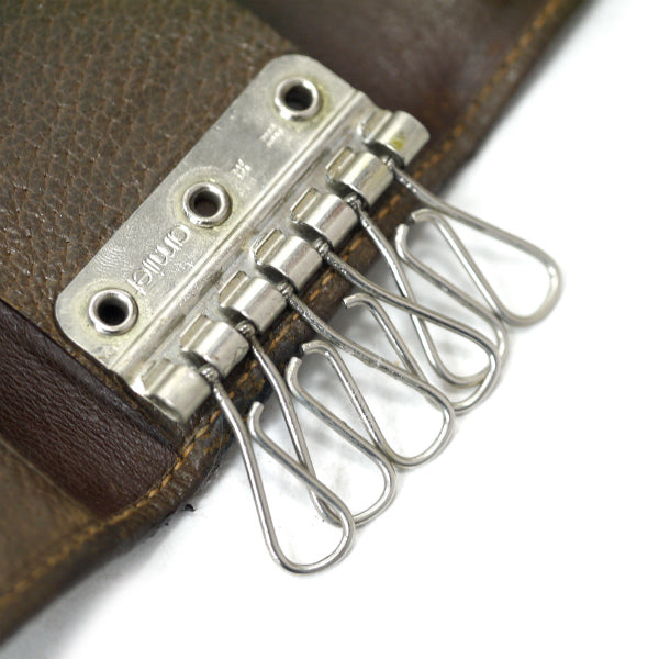 OLD Gucci GG柄6連キーケース（茶）