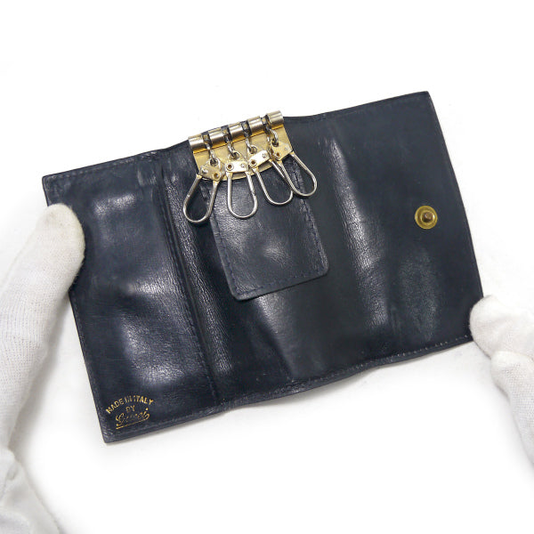 OLD Gucci 4連キーケース（青）