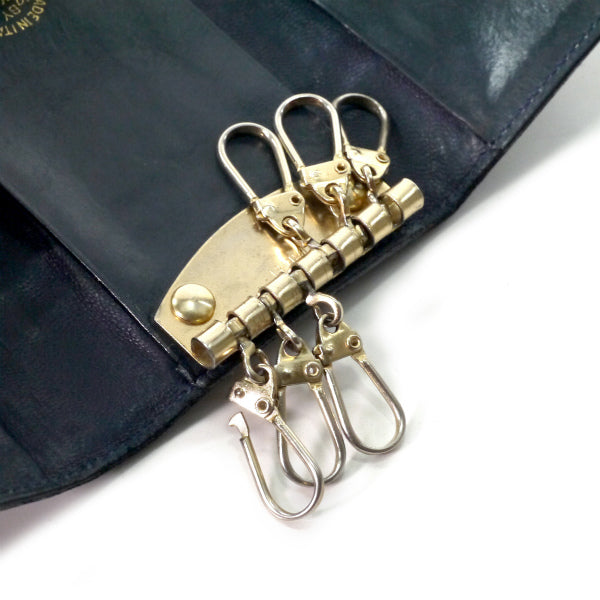 OLD Gucci シェリー6連キーケース（青）