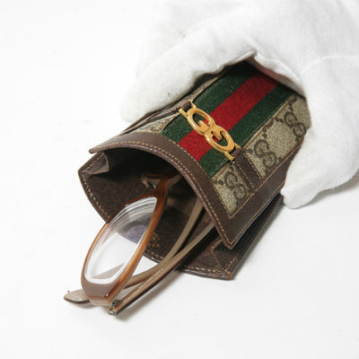 OLD Gucci iPhone/ メガネケース（茶）