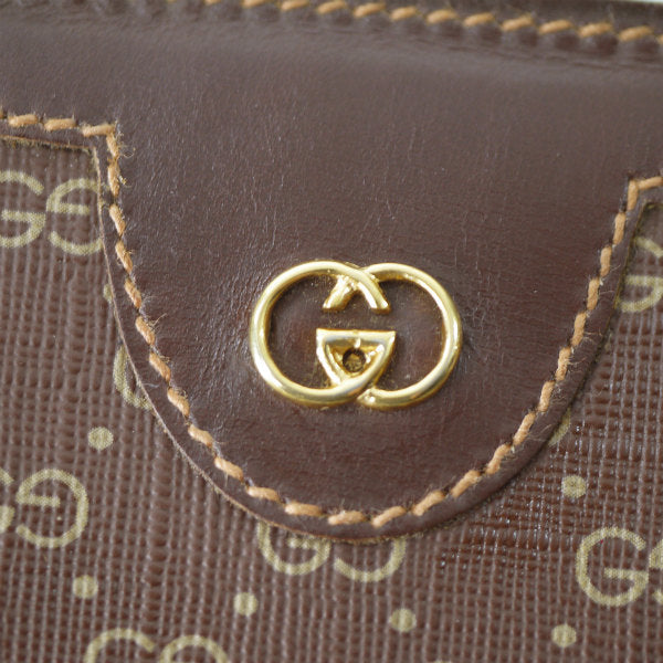 OLD Gucci  マイクロGGメガネ・ペンケース（茶）