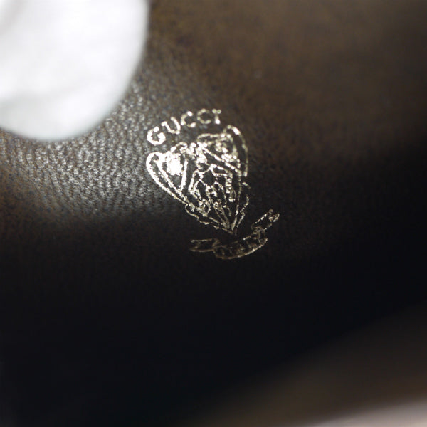 OLD Gucci  マイクロGGメガネ・ペンケース（茶）