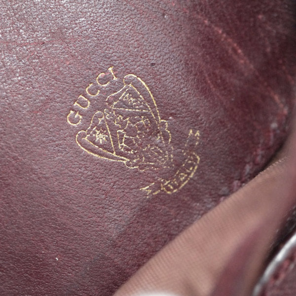 OLD Gucci メガネ/ペンケース（ボルドー）