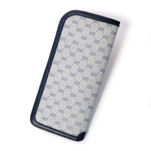 OLD Gucci マイクロGGメガネ/ペンケース（青）