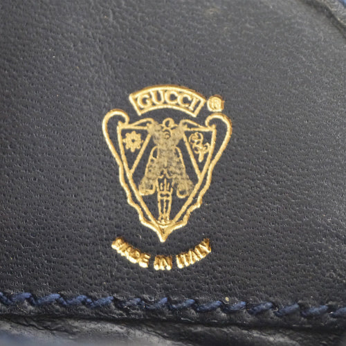 OLD Gucci マイクロGGメガネ/ペンケース（青）