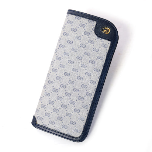 OLD Gucci マイクロGGメガネ/ペンケース（青）