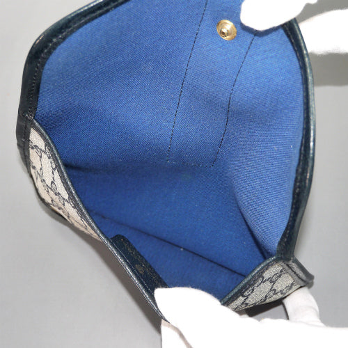 OLD Gucci 丸ポーチ（青・小）