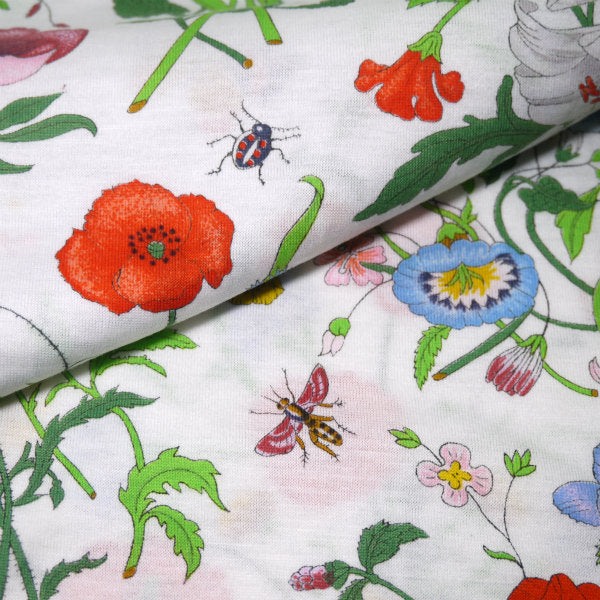 OLD Gucci フローラ コットンＴシャツ（白）