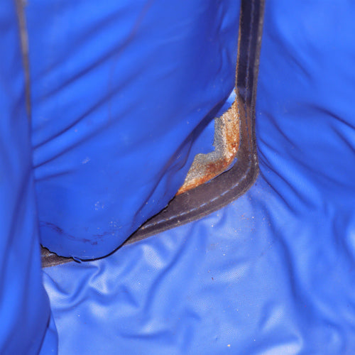 OLD Gucci ＜ 訳あり＞クラッチバッグ（青）