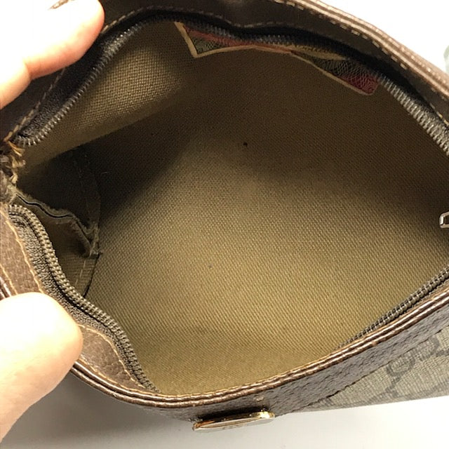 OLD Gucci セカンドバッグ/ポーチ（茶）