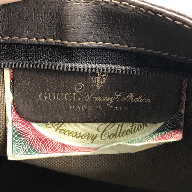 OLD Gucci セカンドバッグ/ポーチ（茶）