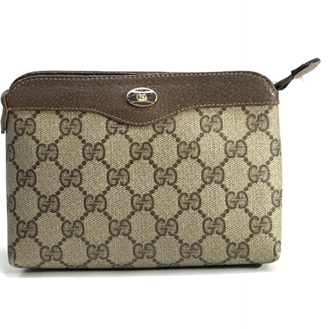 OLD Gucci セカンドバッグ/ポーチ（茶）