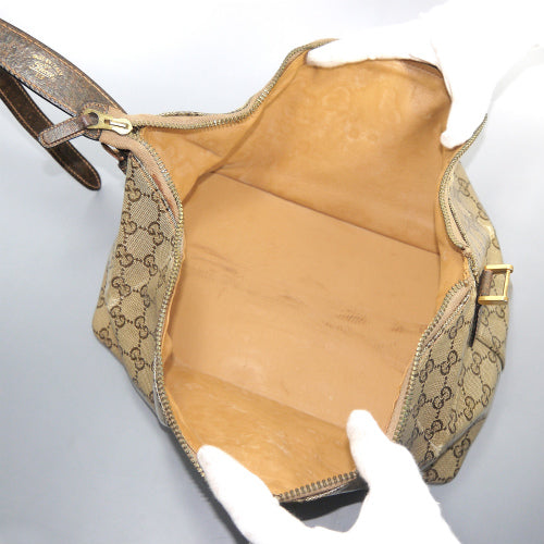 OLD Gucci 60ｓクリスタルGG  ランチバッグ（茶）
