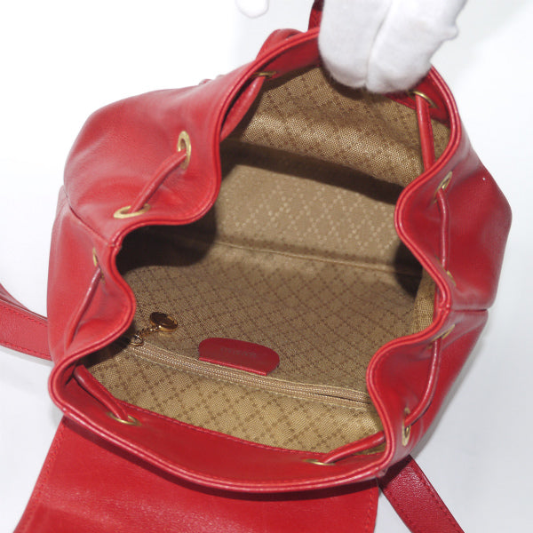 OLD Gucci バンブー ミニリュック（赤）