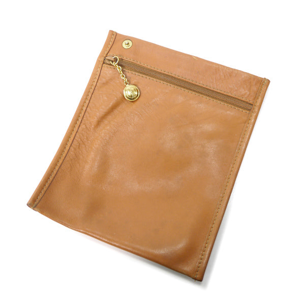 OLD Gucci バンブー巾着ワンショルダーリュック（茶）