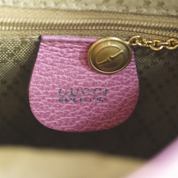 OLD Gucci レア!バンブー スエードミニリュック（ピンク）