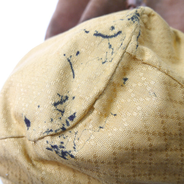 OLD Gucci ＜訳あり＞バンブー×スエード巾着リュック（茶）