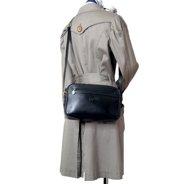 OLD Gucci 総革ワンショルダー（黒）