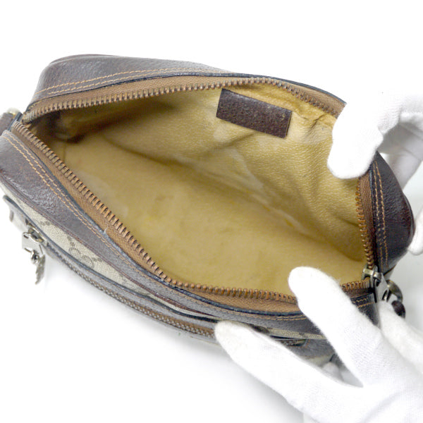 OLD Gucci Parfums 定番ショルダー縦シェリー（茶・小）