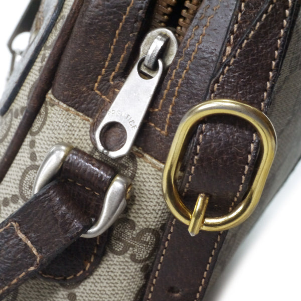 OLD Gucci Parfums 定番ショルダー縦シェリー（茶・小）