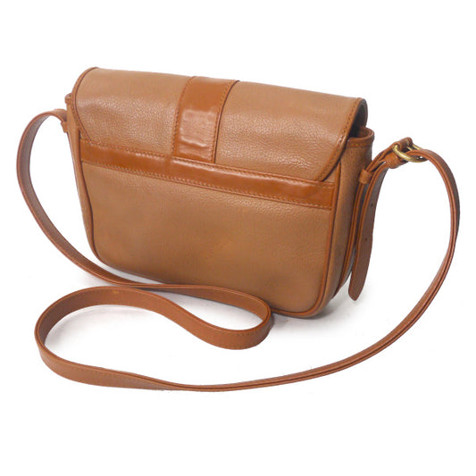 OLD Gucci キャメル総皮ビットショルダー