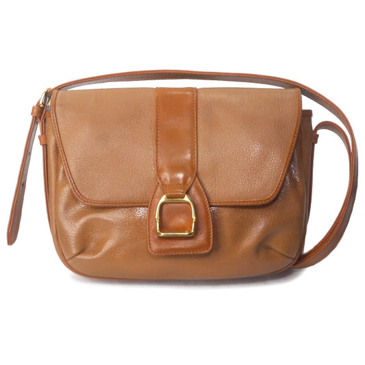 OLD Gucci キャメル総皮ビットショルダー