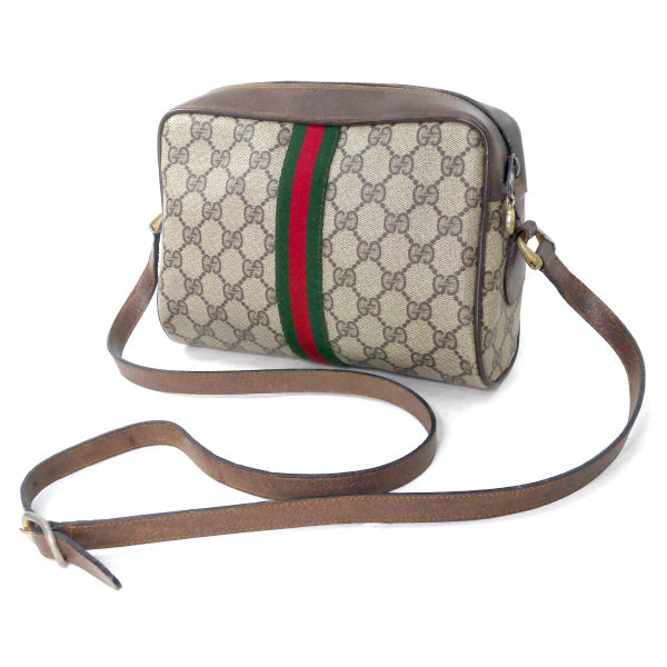 OLD Gucci 定番ショルダー縦シェリー（茶・小） – Vintage Shop Rococo