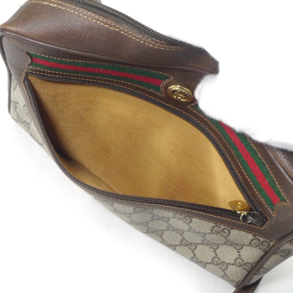 OLD Gucci 80s定番ショルダー横シェリー(茶・大） – Vintage Shop Rococo