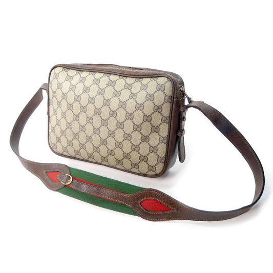 OLD Gucci　ベルト&シェリー　レアショルダー（茶）