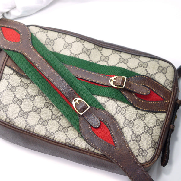 OLD Gucci　ベルト&シェリー　レアショルダー（茶）