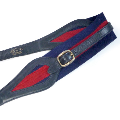 OLD Gucci　ベルト&シェリー　レアショルダー（青）