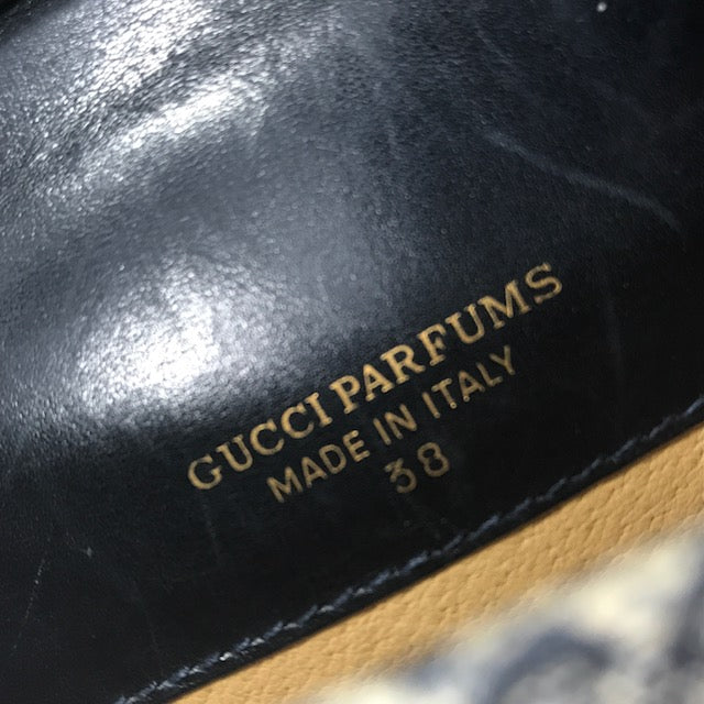 OLD Gucci PARFUMS縦長ショルダー(青)