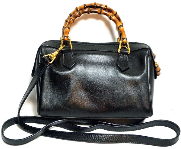 OLD Gucci バンブーミニ２Wey（黒）